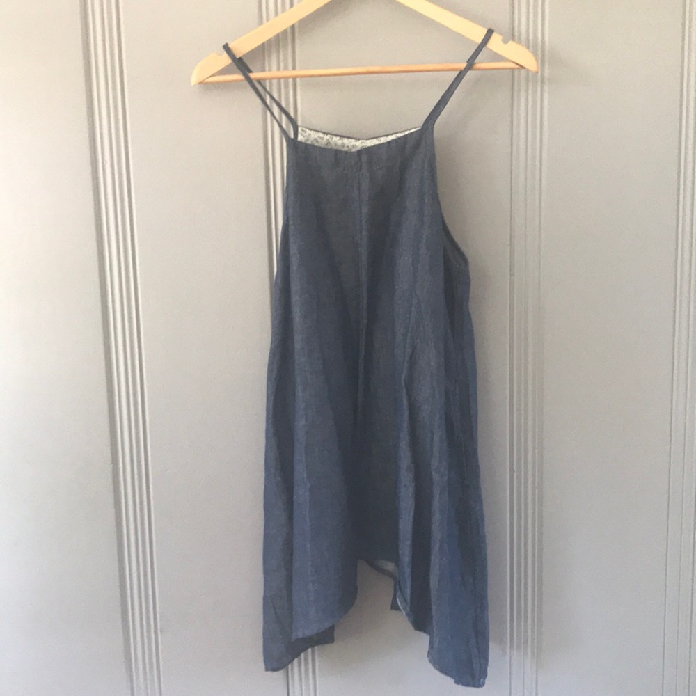 Kleen Denim tunic top